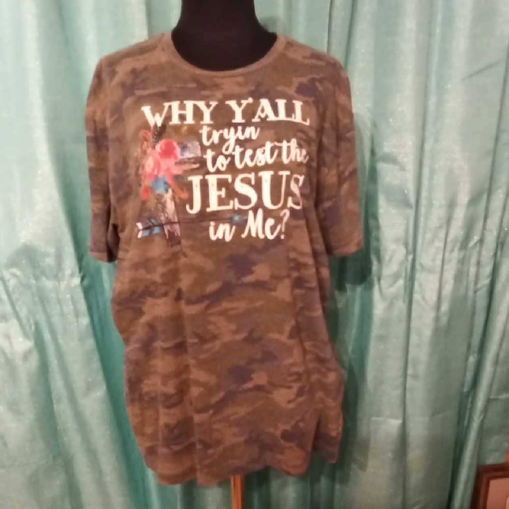 Camo Graphic T-Shirt
